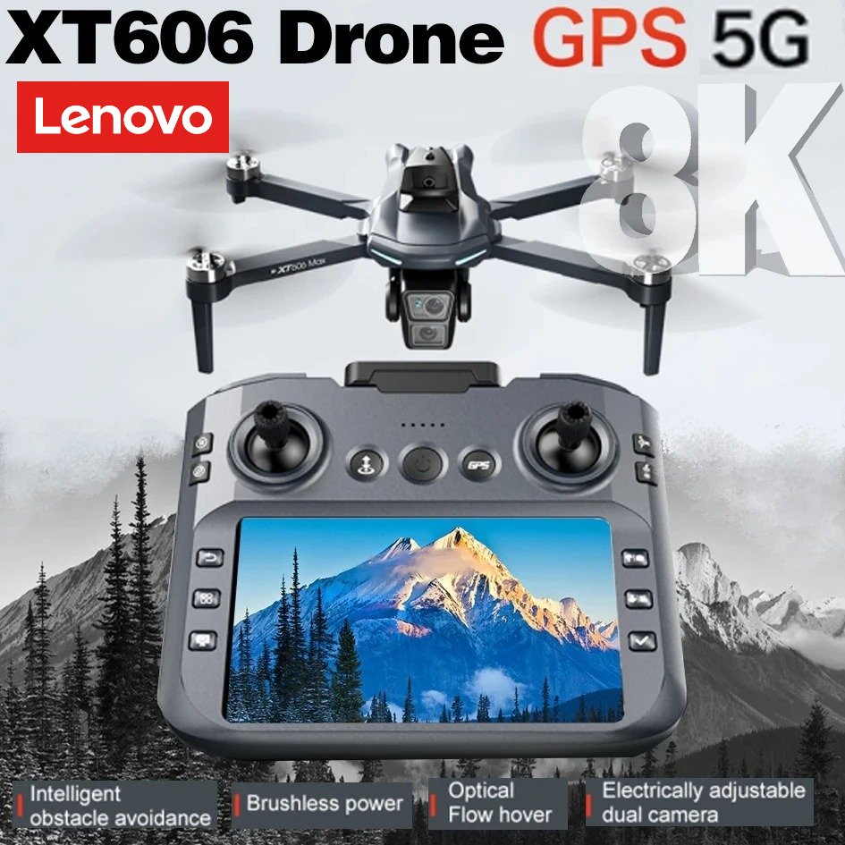 Lenovo XT606 Drone Professiona - Drone Kit Long Range avaliação e preço