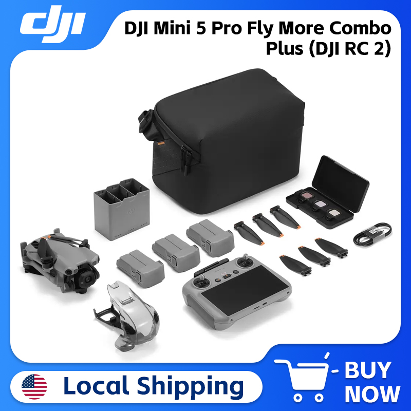 DJI Mini 5 Pro Fly More Combo  - Drone Kit With Camera avaliação e preço