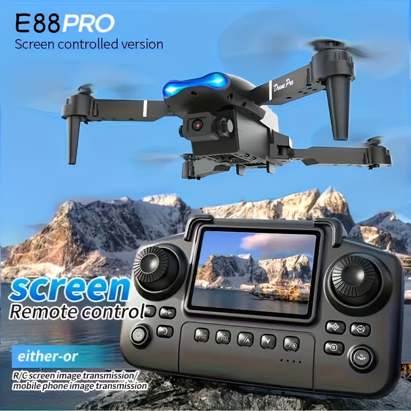 2026 New E88 MAX & E99 PRO Fol - Drone Kit Beginner avaliação e preço