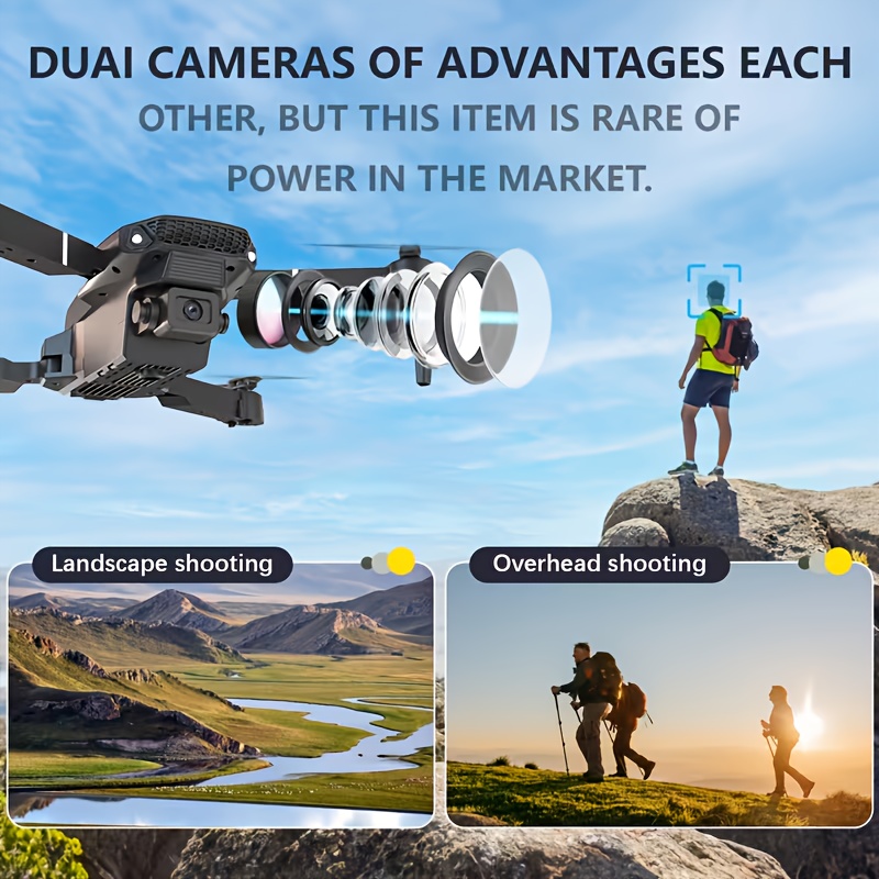 2026 New E88 MAX & E99 PRO Fol - Drone Kit Beginner avaliação e preço
