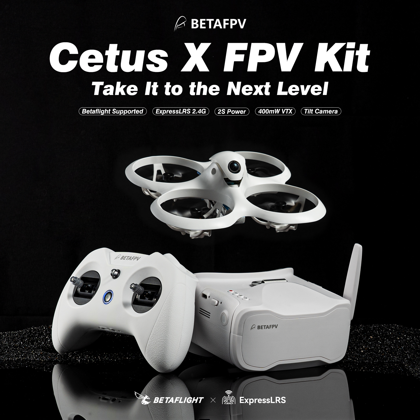 BETAFPV Cetus X FPV Kit Racing - Drone Kit Beginner avaliação e preço