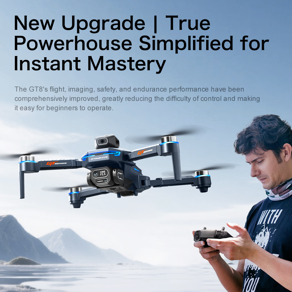 Lenovo GT8 Drone 8K Profession - Drone Kit Long Range avaliação e preço