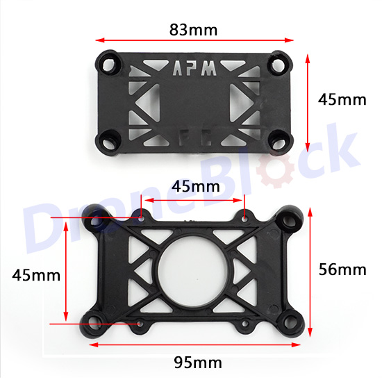 2PCS RC Anti-vibration Plate V - Drone Kit Hexacopter avaliação e preço