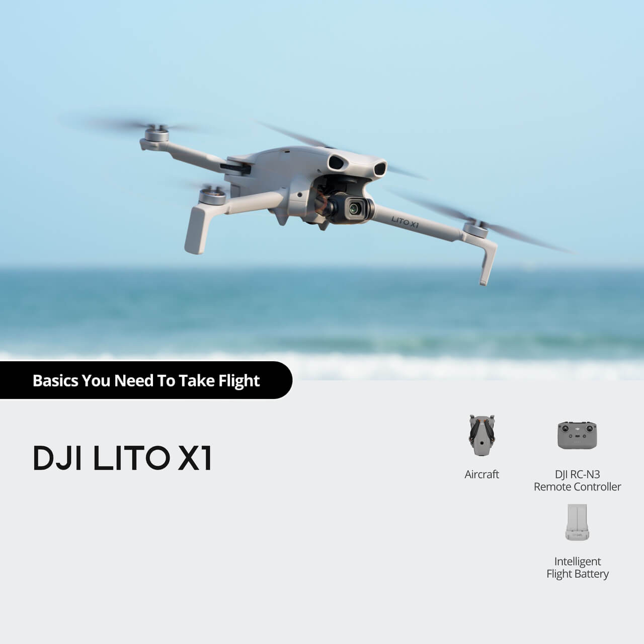 Lito X1 Smooth Flight Kit RC-N - Drone Kit Beginner avaliação e preço