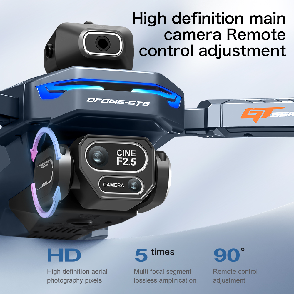 2026 New GT8 Drone GPS 8K Prof - Drone Kit Professional avaliação e preço
