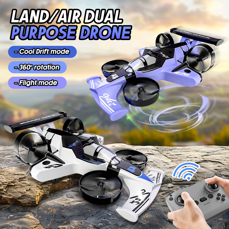 2in1 Mini Drone Air-Ground Fly - Drone Kit Professional avaliação e preço