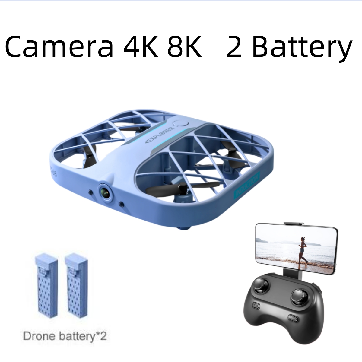 JJRC H107 FPV RC Drone with 2  - Drone Kit With Camera avaliação e preço